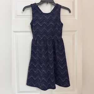 Girls Sparkle Knit Dress